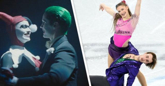 狗子28官网-欧洲看冬奥：德国冰舞组合演绎小丑女 超英粉狂怒